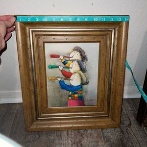 Joyce Roybal oil on canvas painting